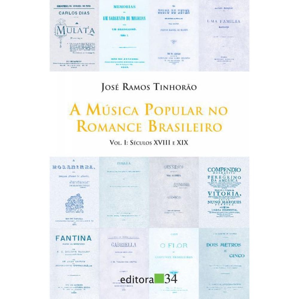 Livro A Música Popular No Romance Brasileiro