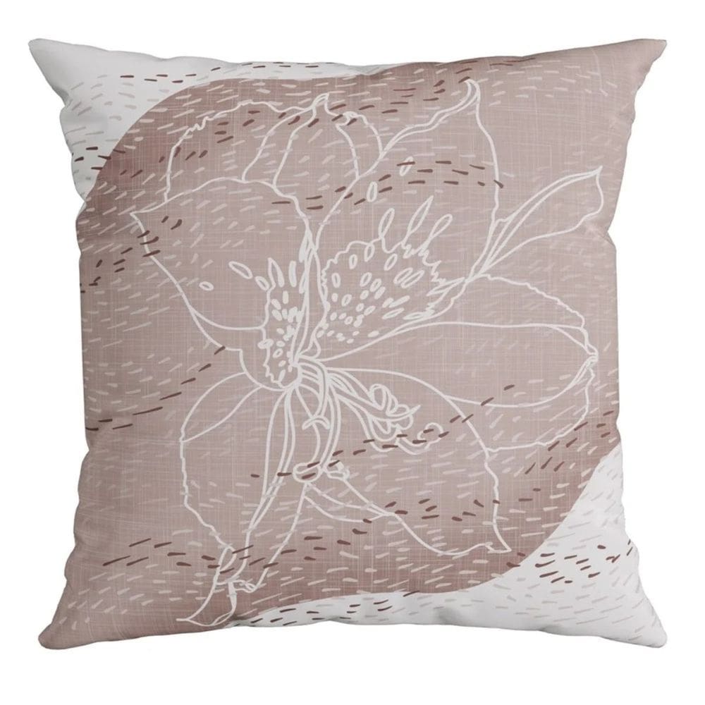 Almofada Elegance Floral 188  Basica 43x43cm Belchior