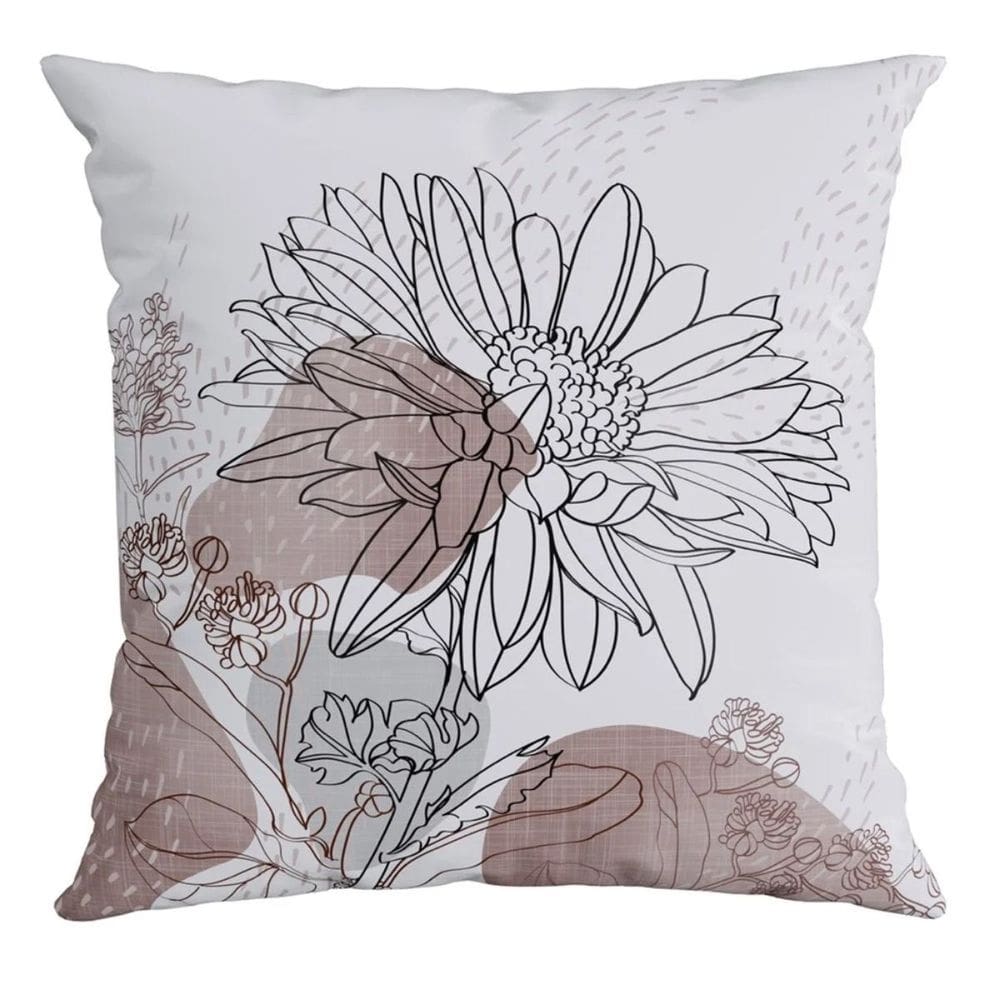 Almofada Elegance Floral 187  Basica 43x43cm Belchior