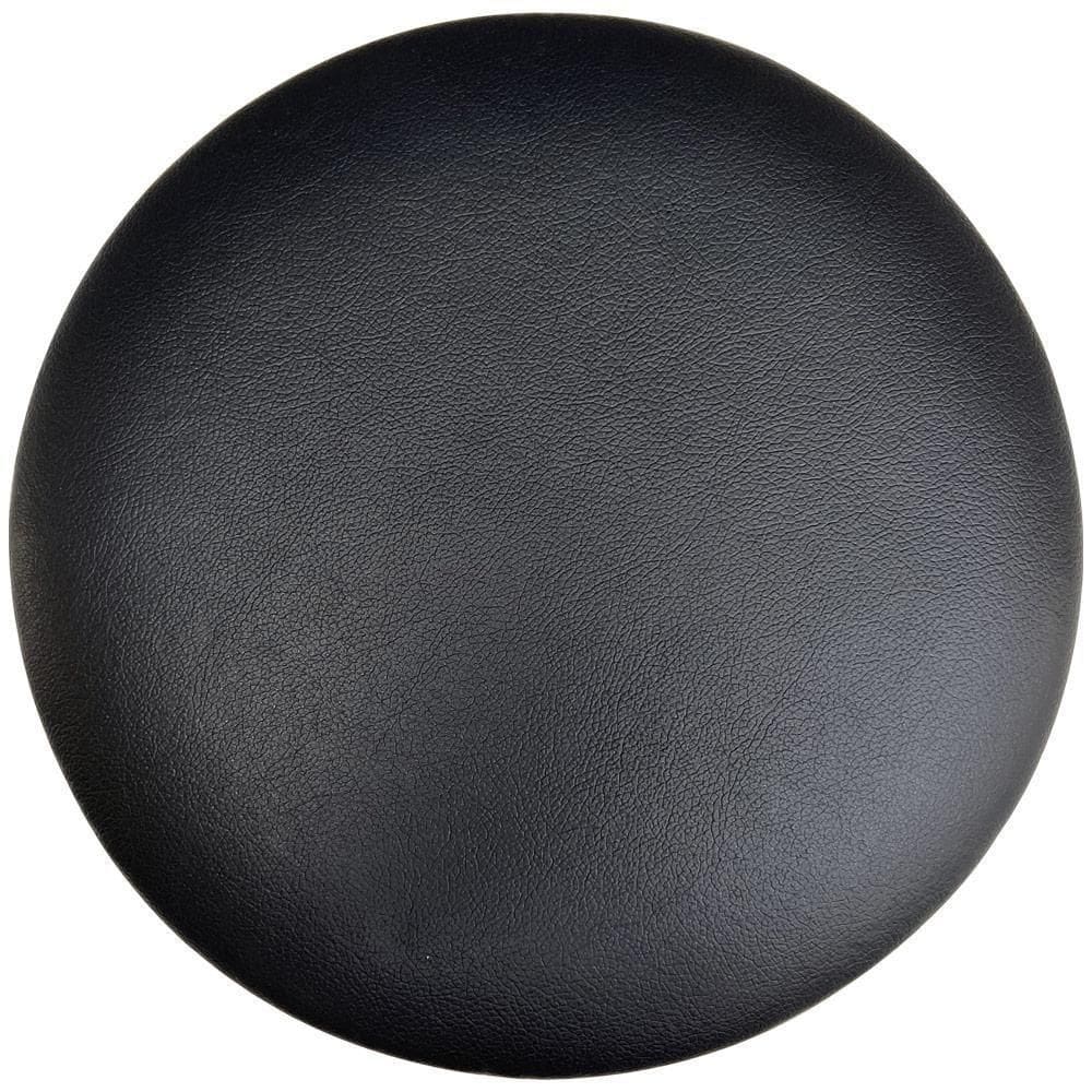 Assento Redondo Banqueta Cadeira Corino Preto