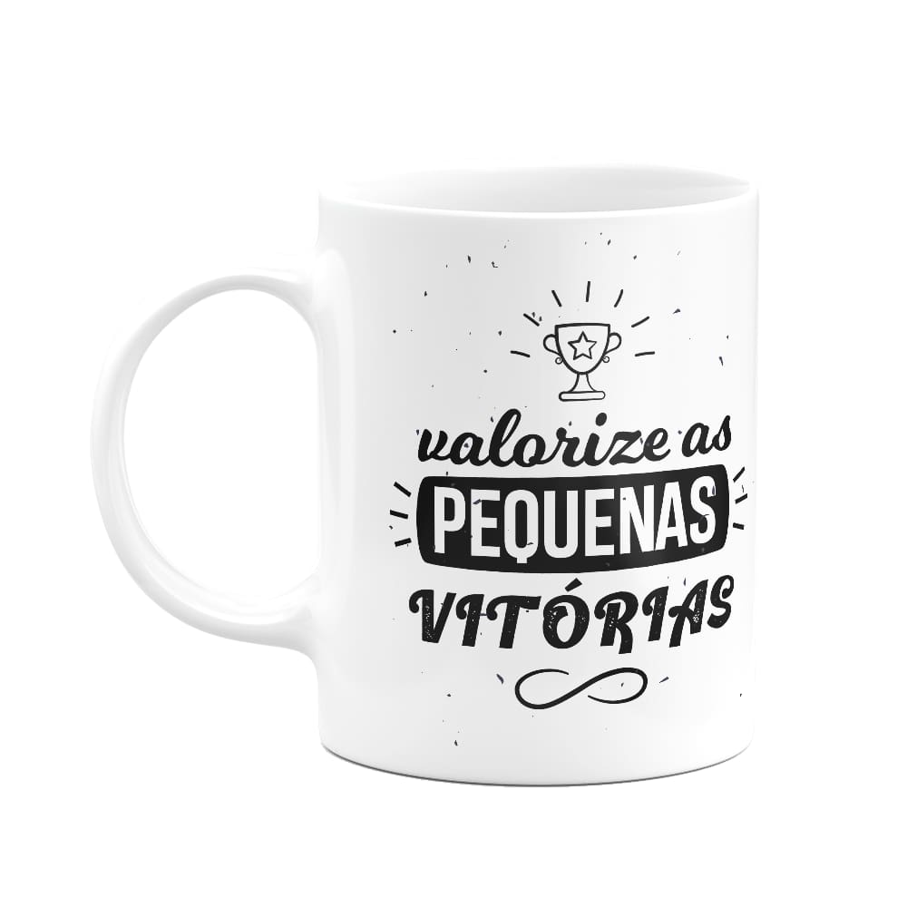 Caneca Motivação - Valorize as pequenas vitórias
