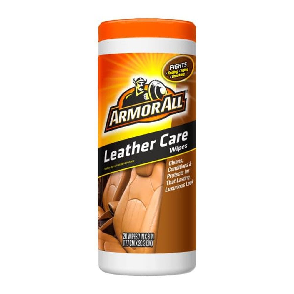 Limpador de interiores de carro Leather Wipes Armor All 20 Count x6