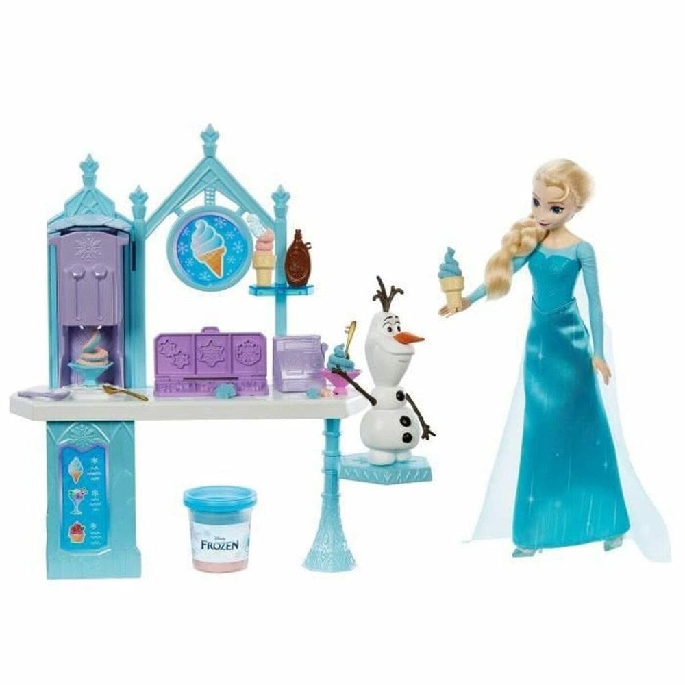 Playset Mattel Disney Frozen Dessert com figuras de Elsa e Olaf