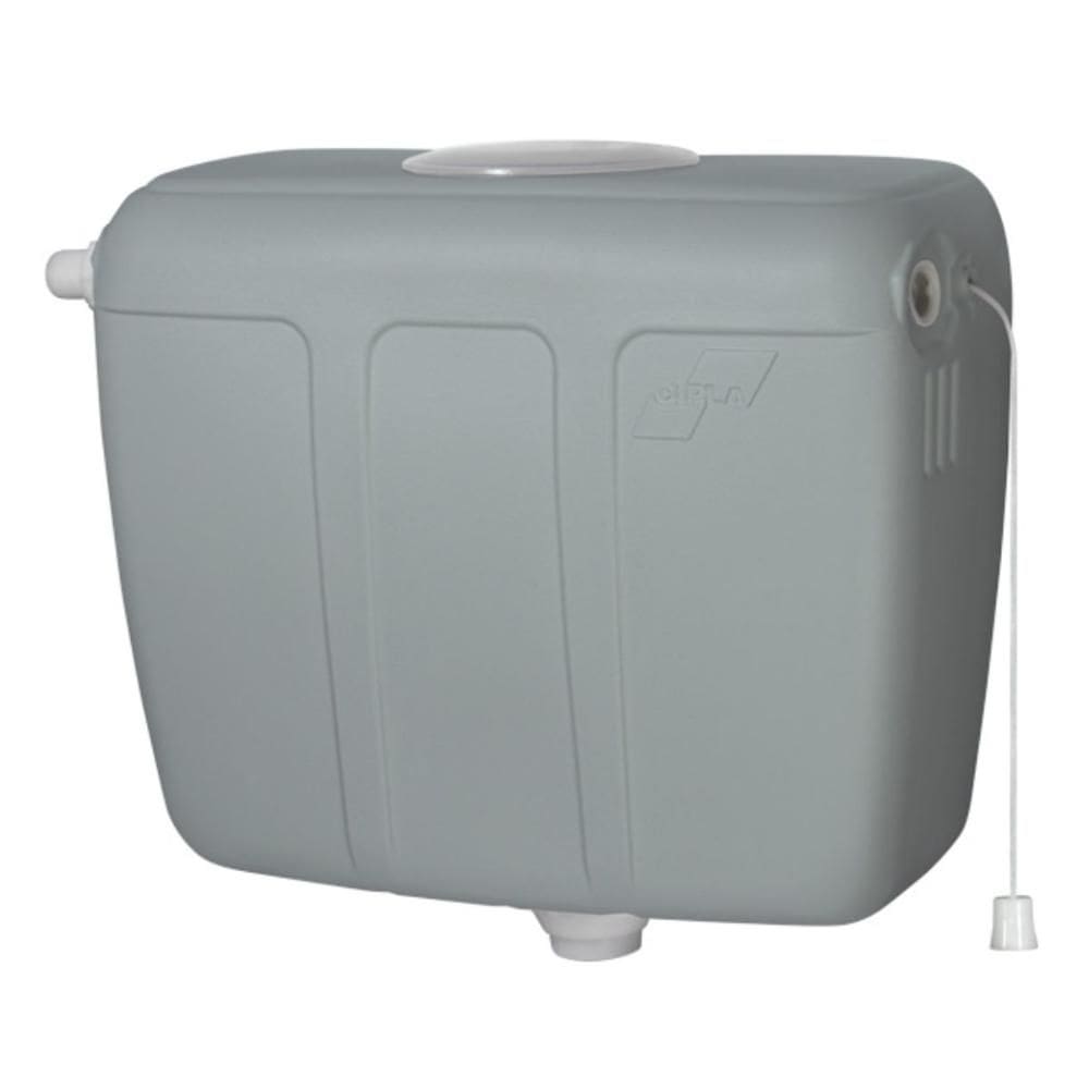 Caixa de Descarga Externa Cipla C-4 9L Cinza Claro