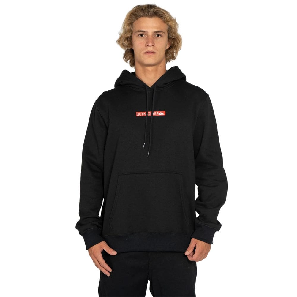 Blusa Moletom Quiksilver Masculina Clicker Logo Dna