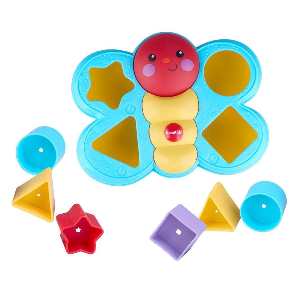 Blocos de Encaixe Borboleta Play&Fun Baby