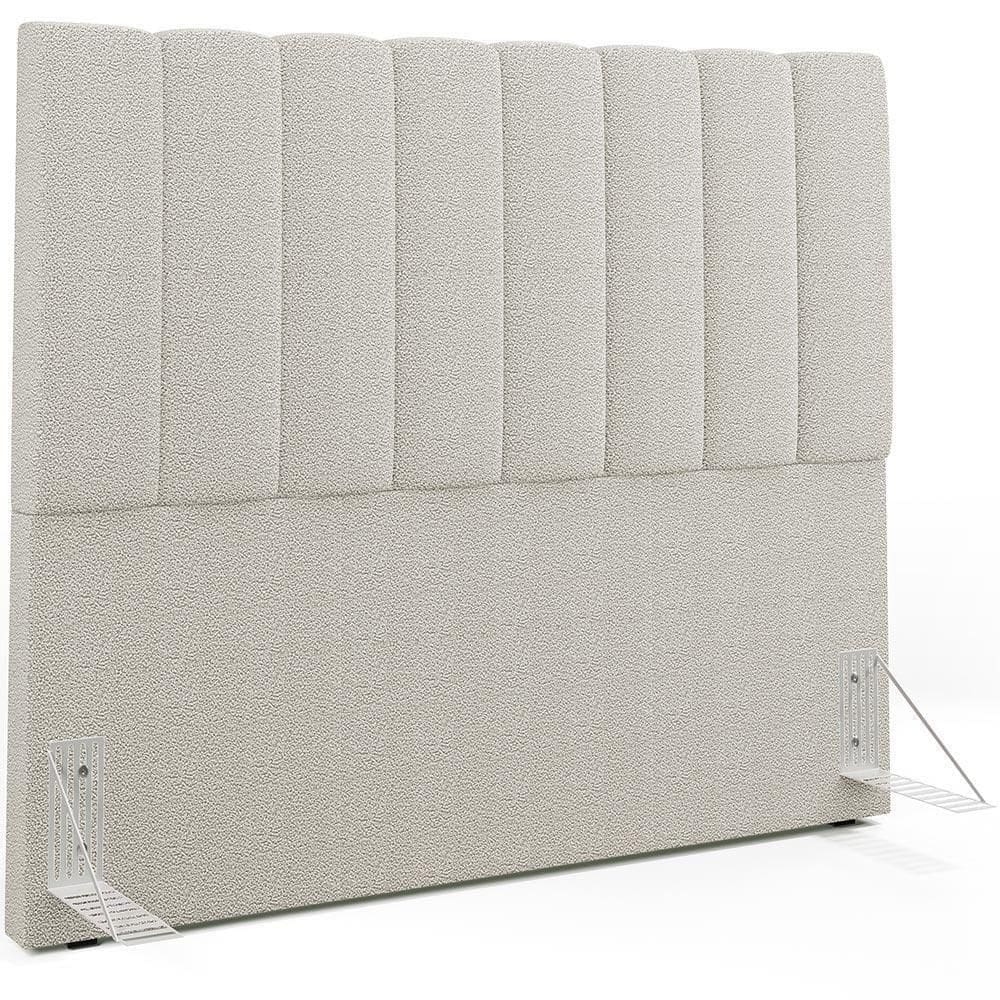 Cabeceira Cama Box Casal 140cm Dália W01 Bouclê Creme