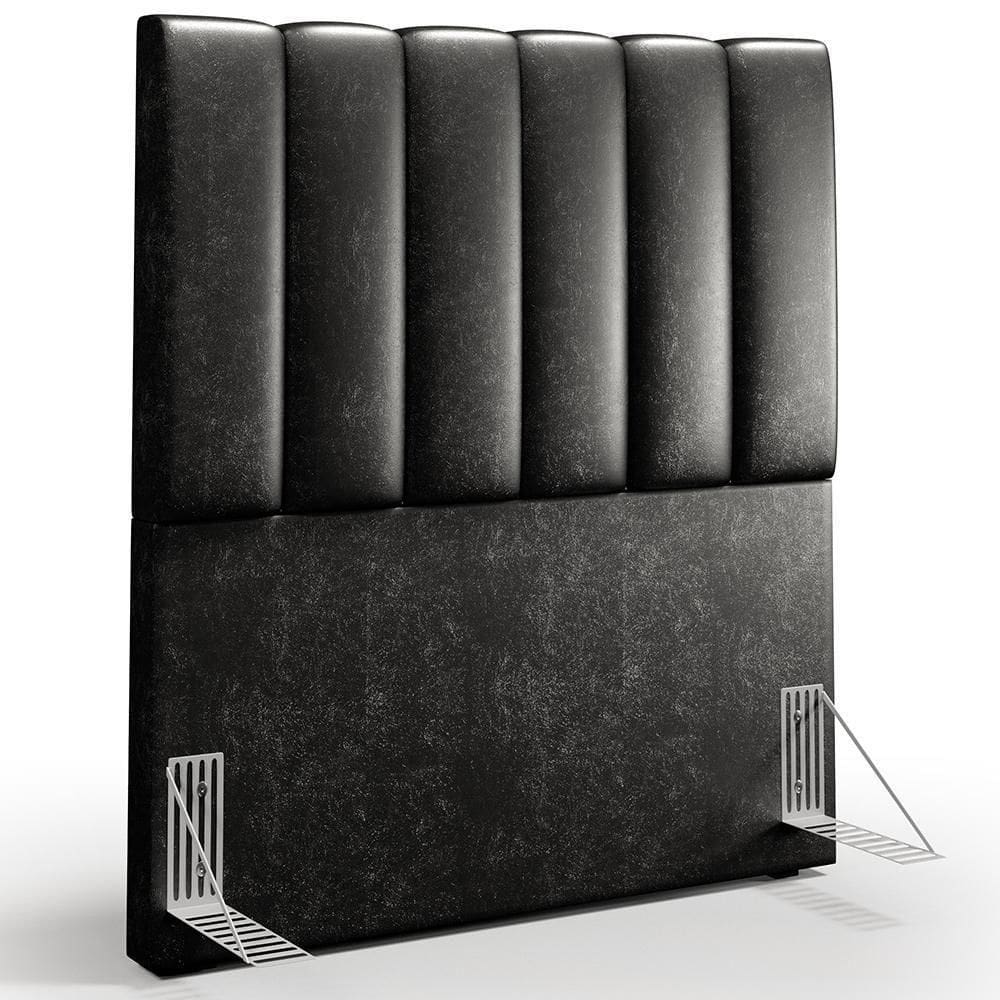 Cabeceira Cama Box Solteiro 100 Cm Couríssimo Preto