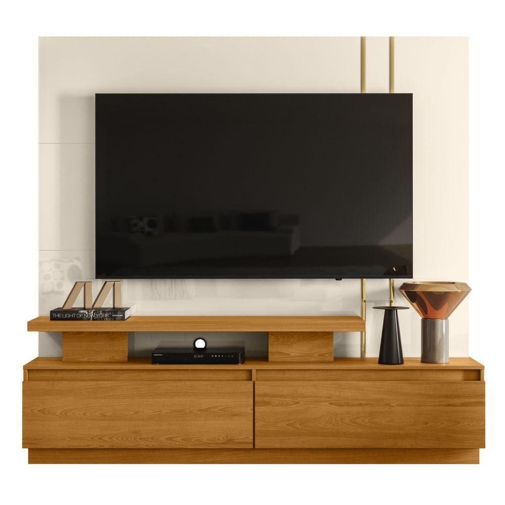 Home Para Tv`s 75 Polegadas Berlim Cinamomo Off White