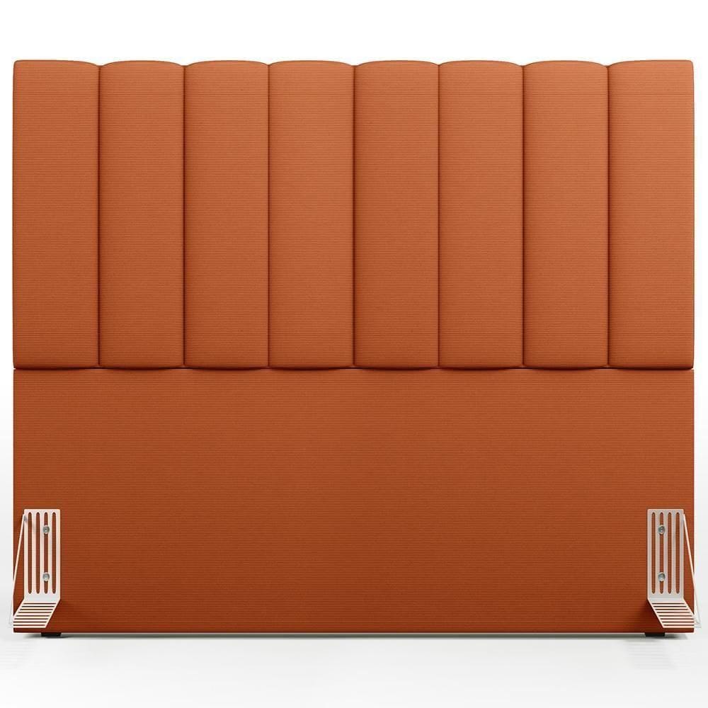 Cabeceira Cama Box Casal 140 Cm Dália W01 Tecido Terracota - Lyam Decor
