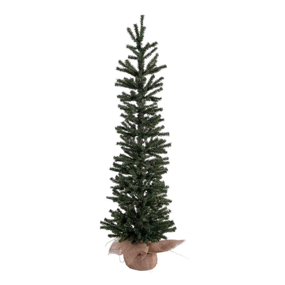Árvore de Natal Vickerman Mini Pine 90cm com base de estopa