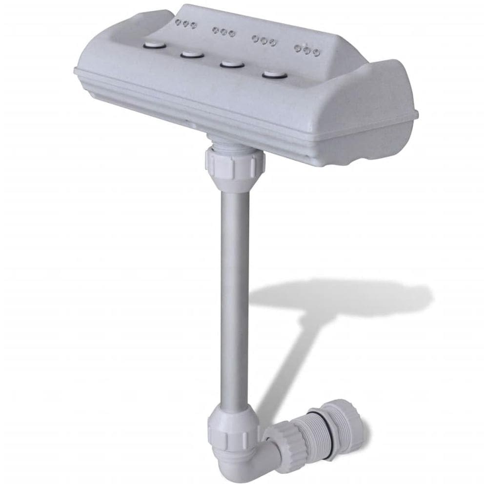 Fonte de piscina vidaXL LED Cascade Waterfall White