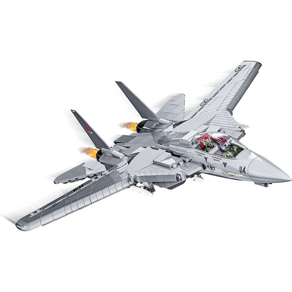 Conjunto de construção COBI Top Gun F-14A Tomcat Fighter Plane 1:48