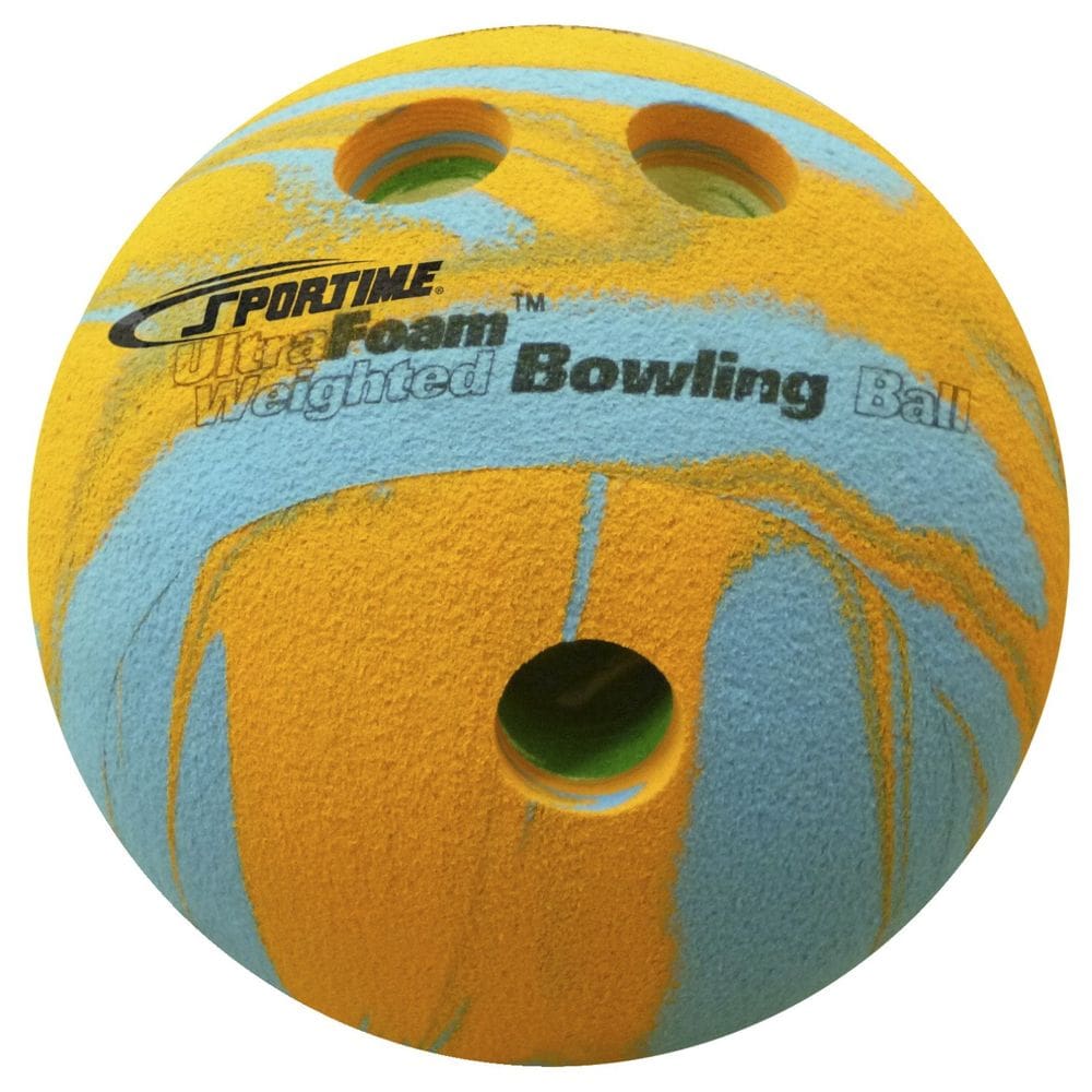 Bola de boliche Sportime UltraFoam pesada 0,45 kg multicolorida