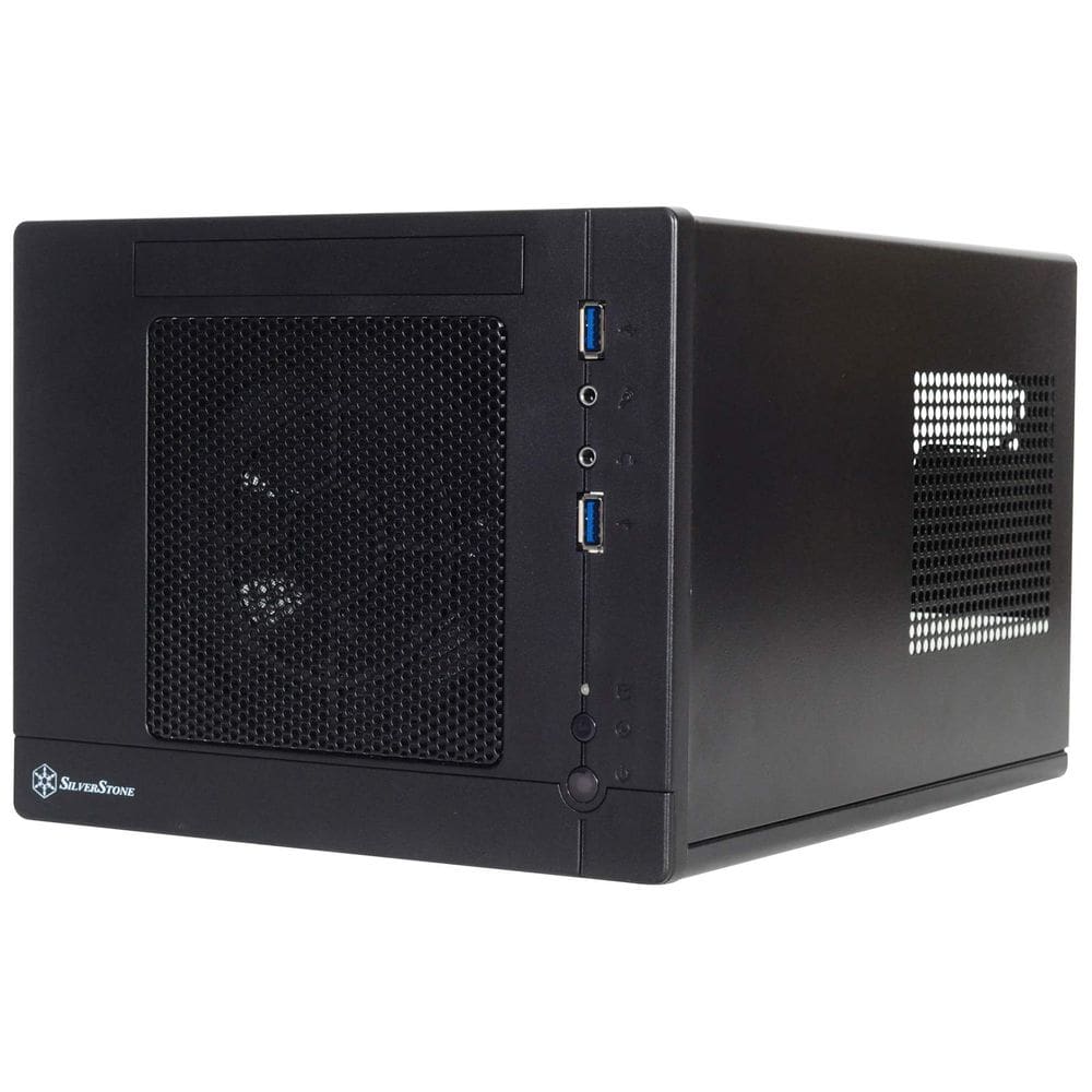 Estojo para computador SilverStone SG05BB-LITE Mini-ITX SFX PSU