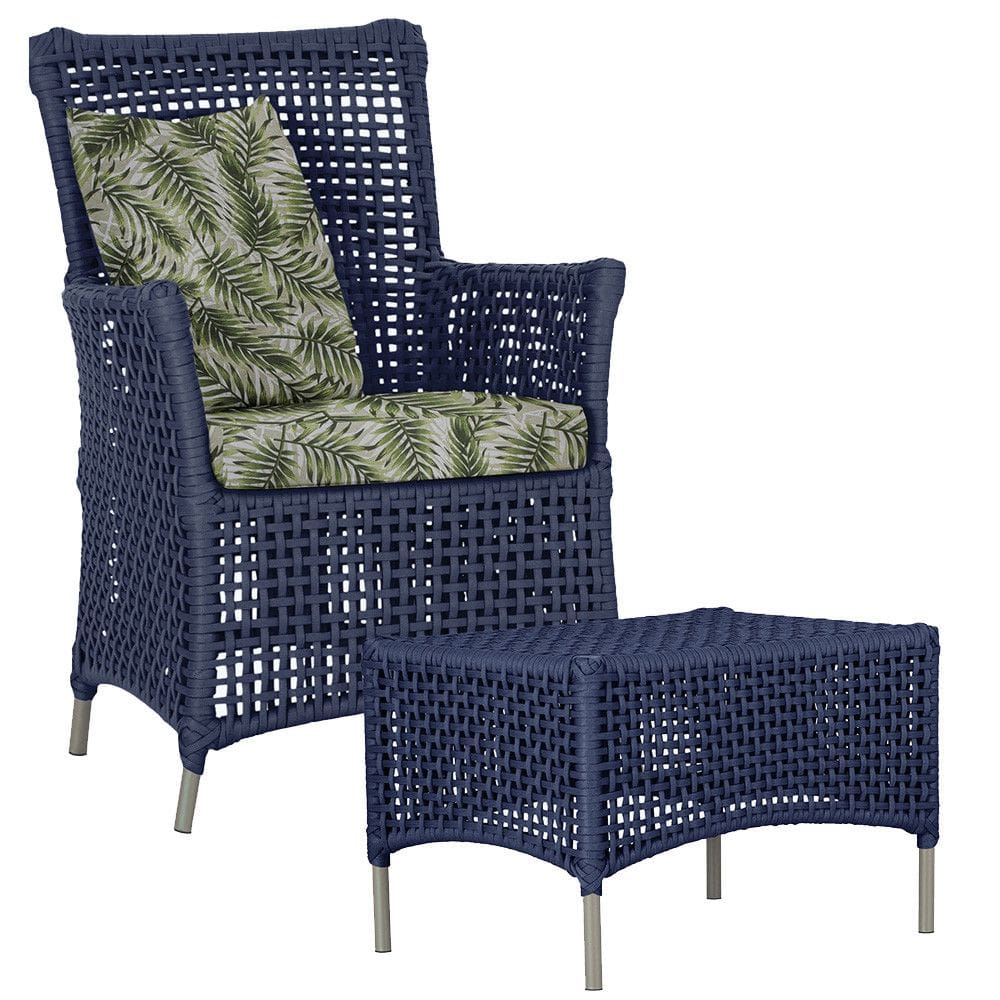 1 Poltrona e 1 Mesa Igapó em Alumínio