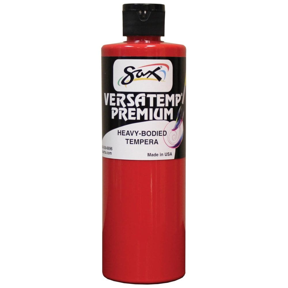 Paint Sax Versatemp Premium Heavy-Bodied Tempera 473 ml vermelho