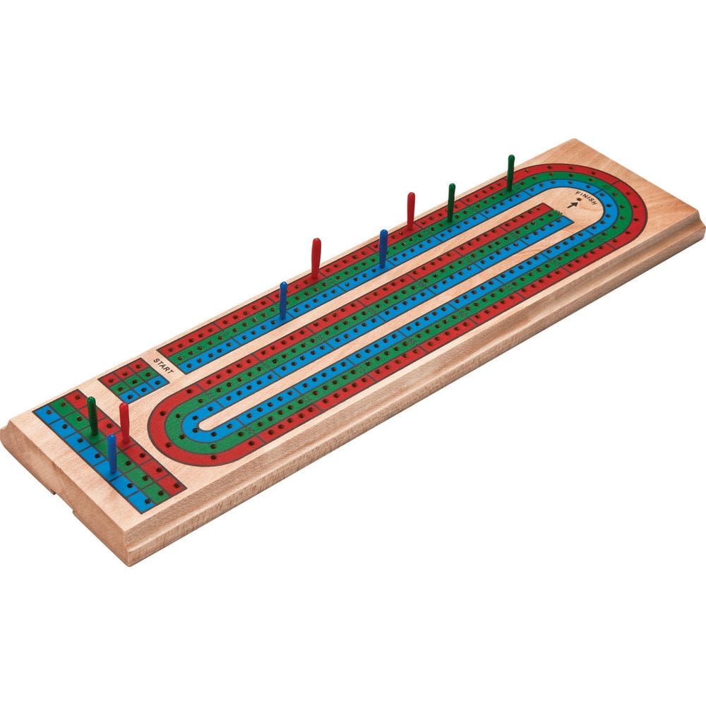 Conjunto de jogos de tabuleiro Cribbage Mainstreet Classics Traditional