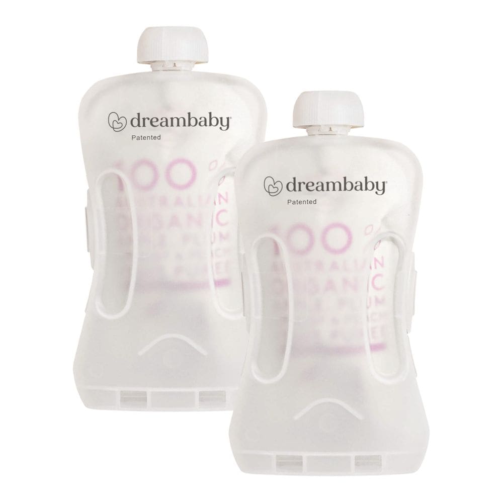 Porta-bolsas de comida para bebês Pouch Pal Self Feeding Dreambaby