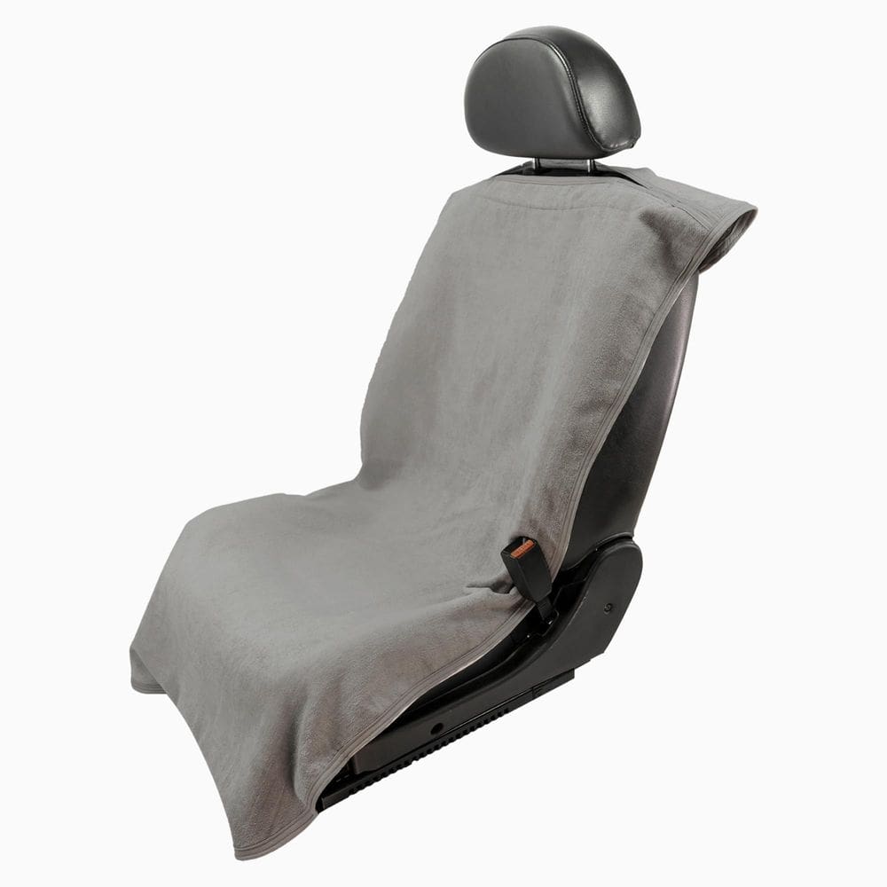 Protetor de assento de carro, toalha, Seat Armour, cinza, macio, lavável