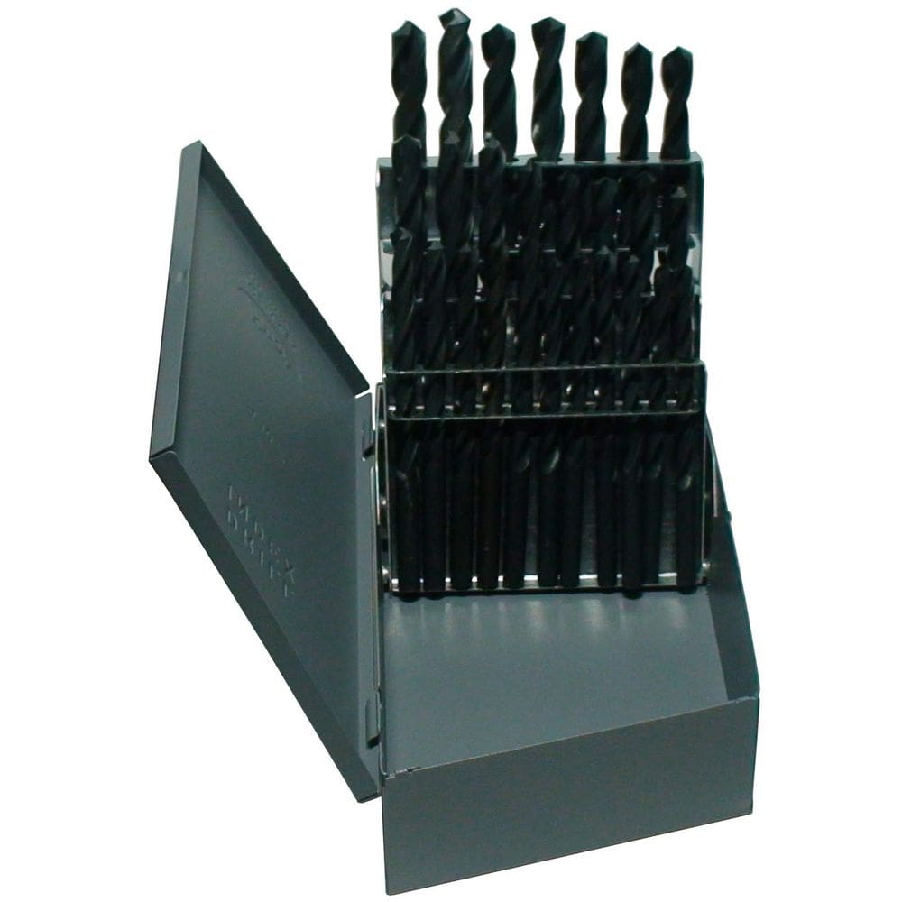Conjunto de furadeiras Qualtech A-Z de 26 peças HSS Jobber Length