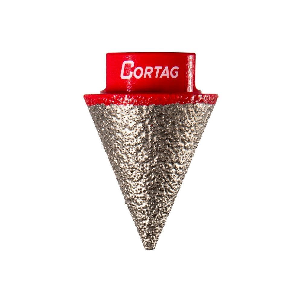 Fresa Diamantada Cônica 5 A 35MM Rosca M14 60210 Cortag