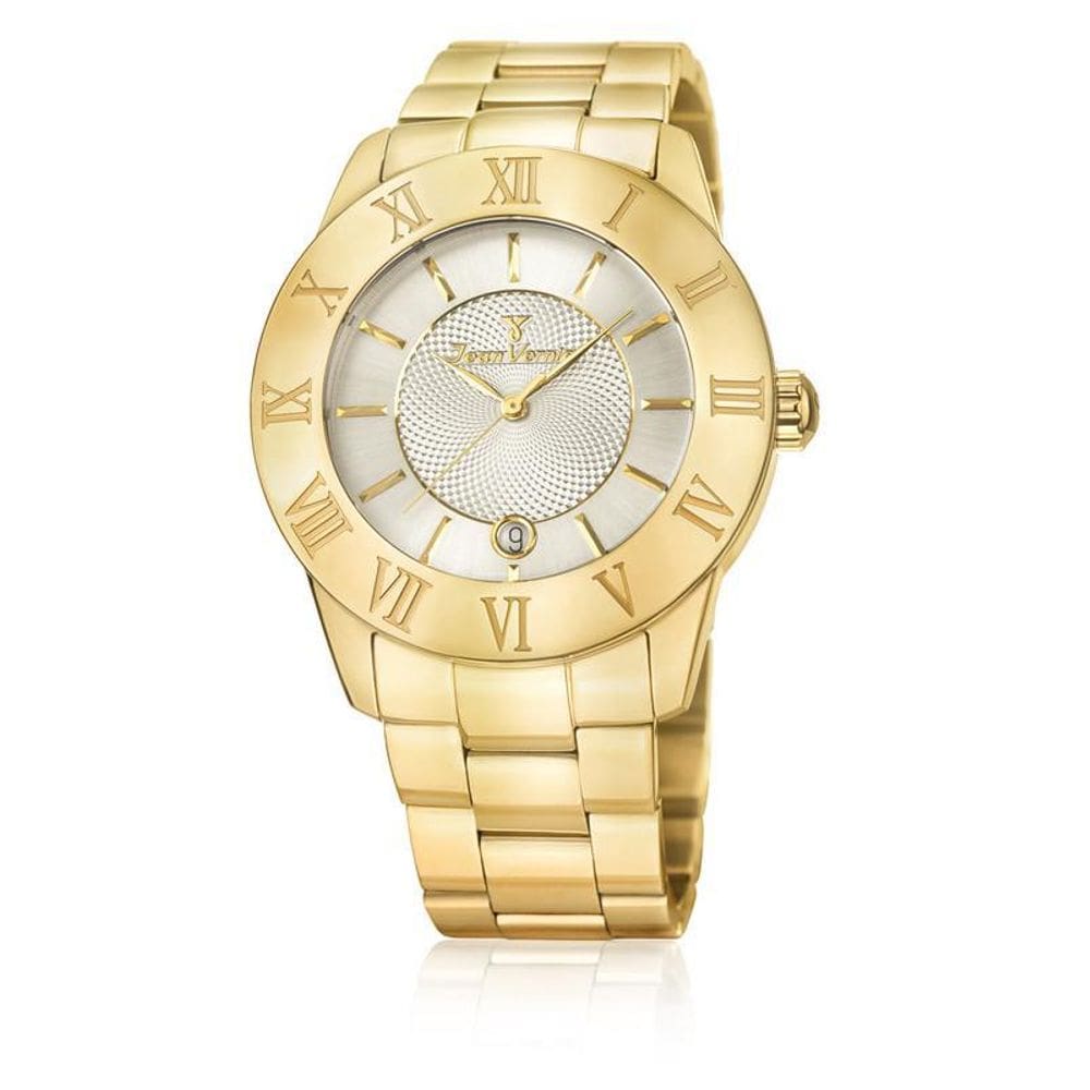 Relógio De Pulso Jean Vernier Analógico Jv01017