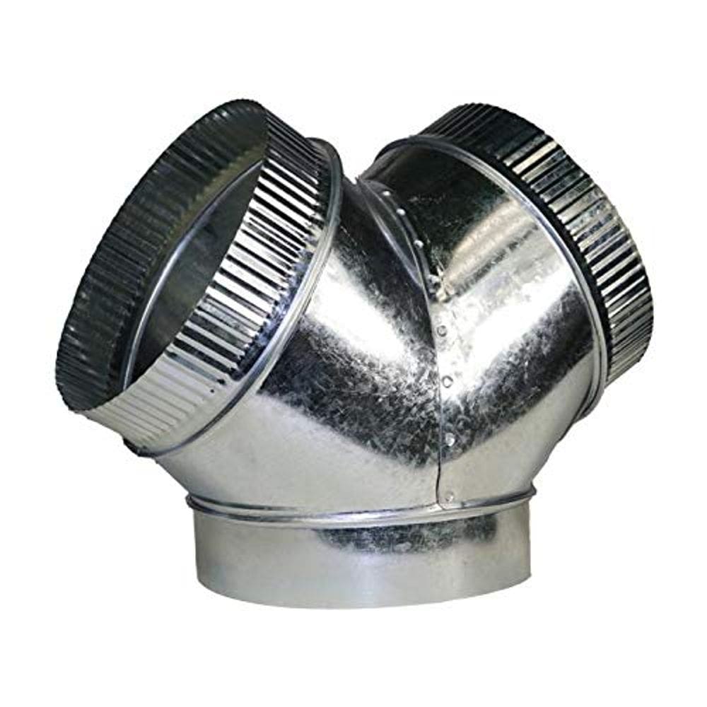 Conector de duto Duto de ventilação Y 20x20x20cm