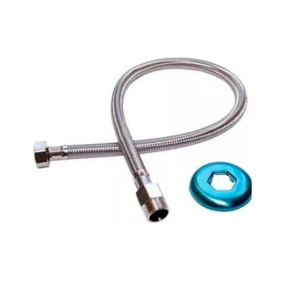 Engate Flexível Trançado 40cm MK Cromado 1940 CR40