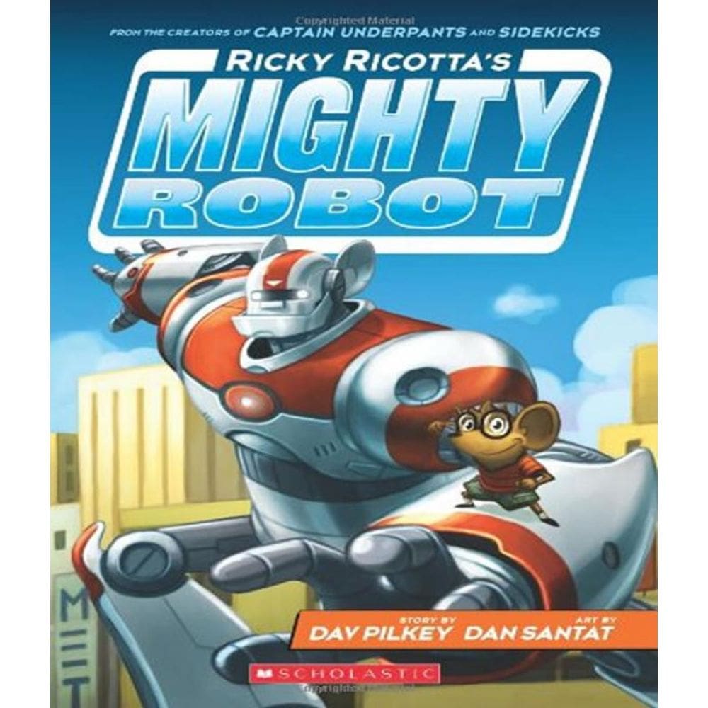 Livro Ricky Ricottas Mighty Robot - Book 1