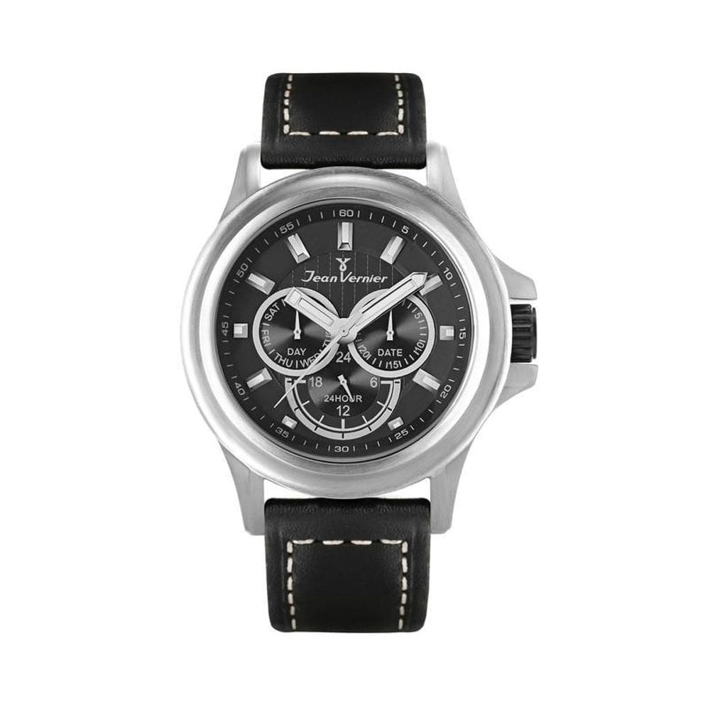 Relógio De Pulso Jean Vernier Multifunção Jv01662