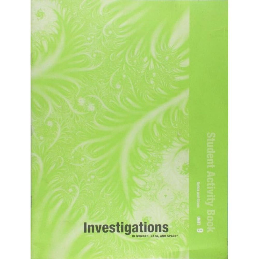 Investigations 2008 Student S Book Activity Book03