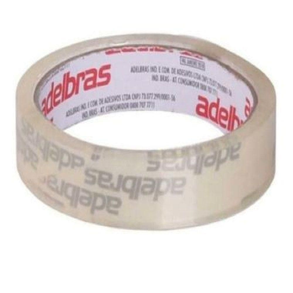 Fita Para Embalagem Qualitape Adelbras 24mm X 50m 520