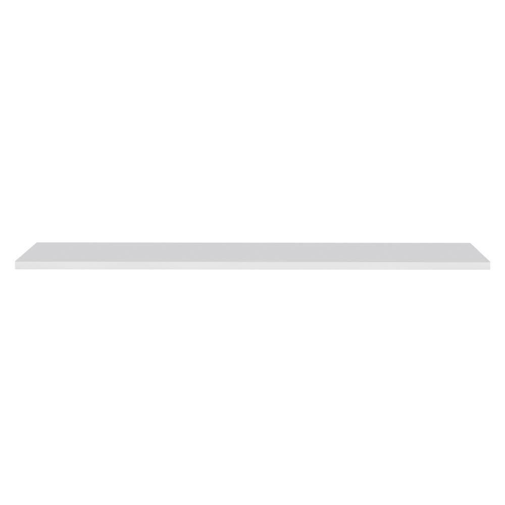 Prateleira Flutuante Para Banheiro Com Suporte Invisível 68x20cm Yara Branco - Lumil
