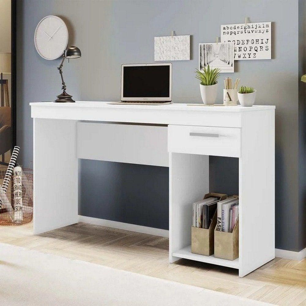 Mesa De Escritorio E Branca