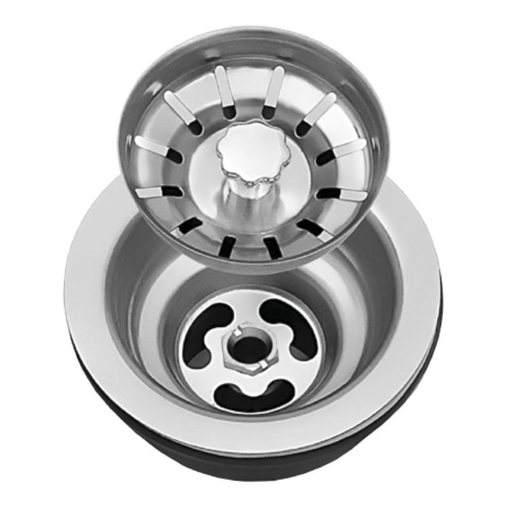 Válvula Para Pia Aço Inox G01 Cromado - Mpozenato