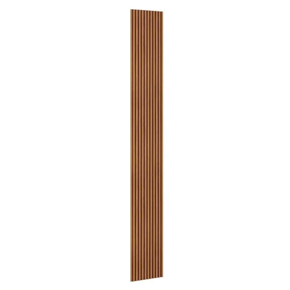 Painel Ripado De Madeira Modulado 1 Peça 39x250cm Plus L06 Nature - Mpozenato