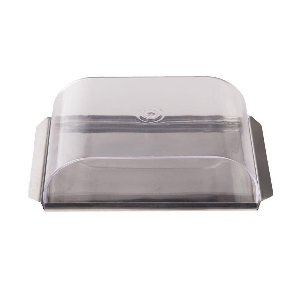 Mantegueira Inox Porta Manteiga Transparente Essence