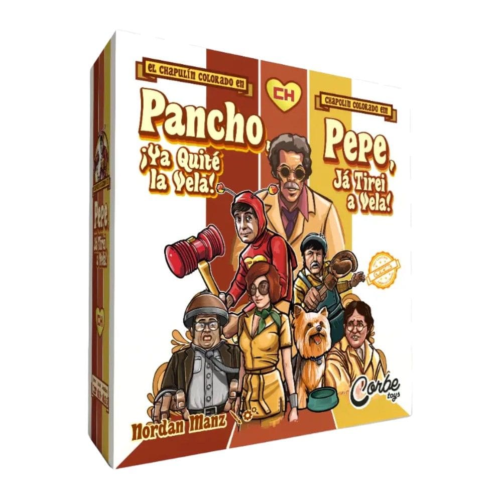 Chapolin Colorado em: Pepe, Já Tirei a Vela! Jogo de Cartas Corbe Toys