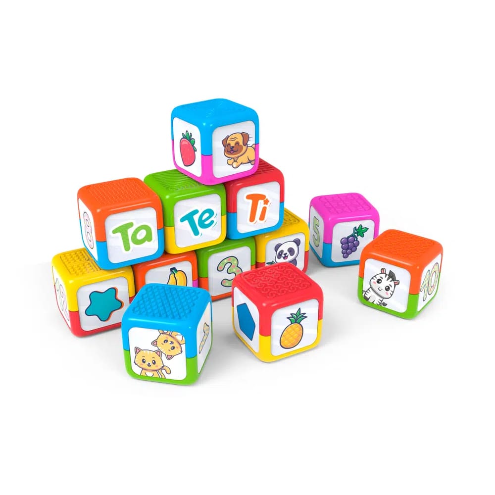 Brinquedo Didático Infantil Baby Blocks Educativo Tateti