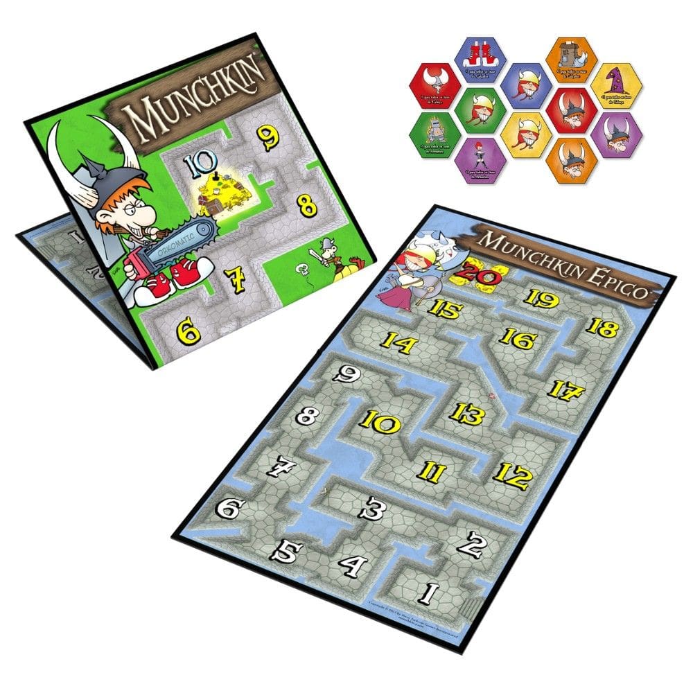 Munchkin: Tabuleiro de Níveis Acessório para Jogo de Tabuleiro