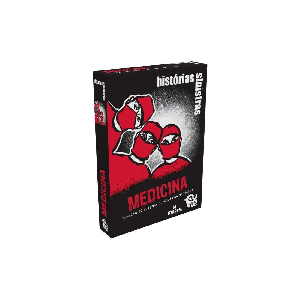 Histórias Sinistras: Medicina (Black Stories: Medicine Edition) Jogo de Cartas Galápagos