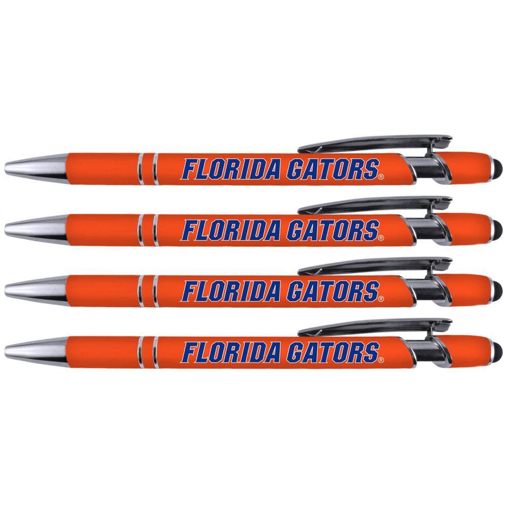 Caneta comemorativa Pen Florida Soft Touch Coated Metal, pacote com 4