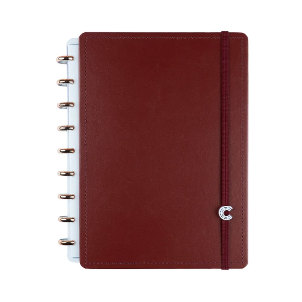 Caderno Inteligente Médio 80 Folhas Tons de Café - Mocha
