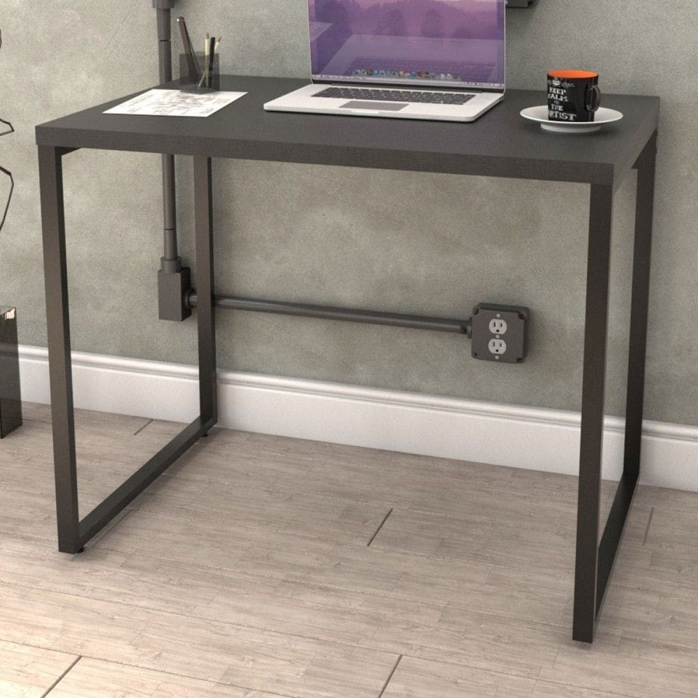 Mesa Escrivaninha Win ônix - Pnr Móveis