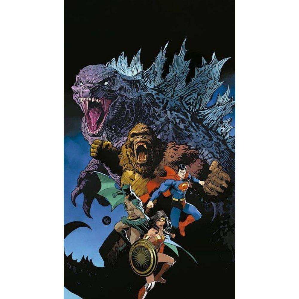 Liga da Justiça Vs Godzilla Vs Kong