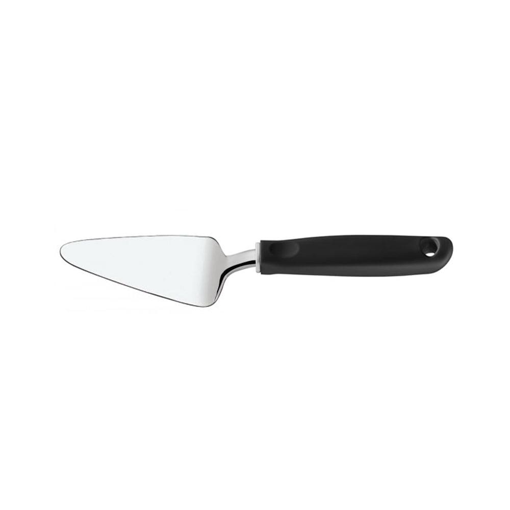 Espatula Pa para Bolo Torta Pizza Aço Inox Cabo Preto