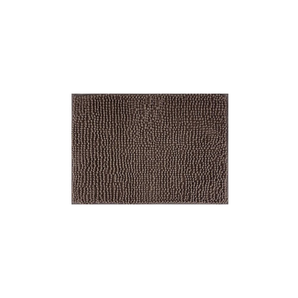 Tapete Antiderrapante Banheiro Quarto Bolinha Marrom 40x60