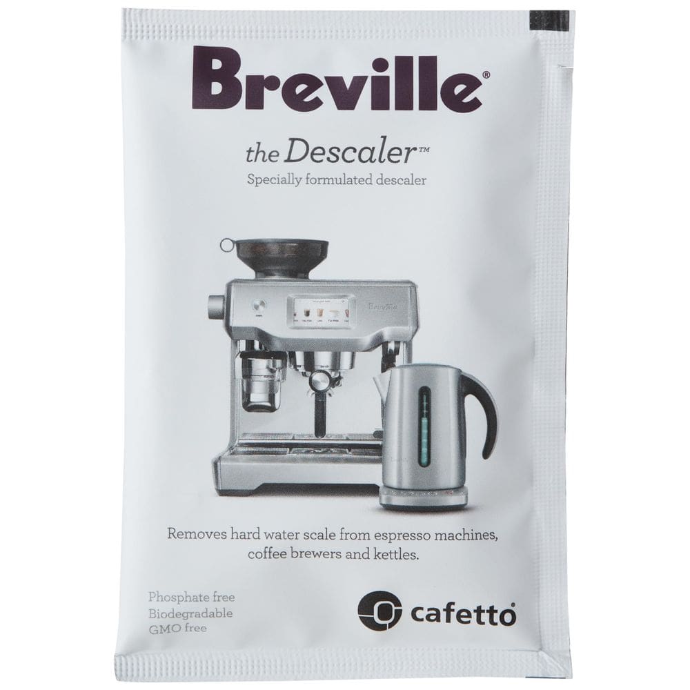Descalcificador Breville para máquinas de café expresso, pacote com 4 unidades BES0070NUC1