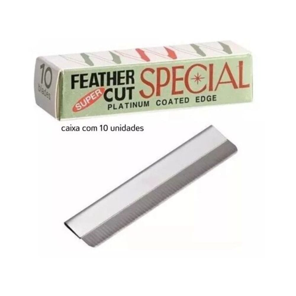 Caixa de Placas de Metal Special Para Navalhetes C/ 10 Lâminas